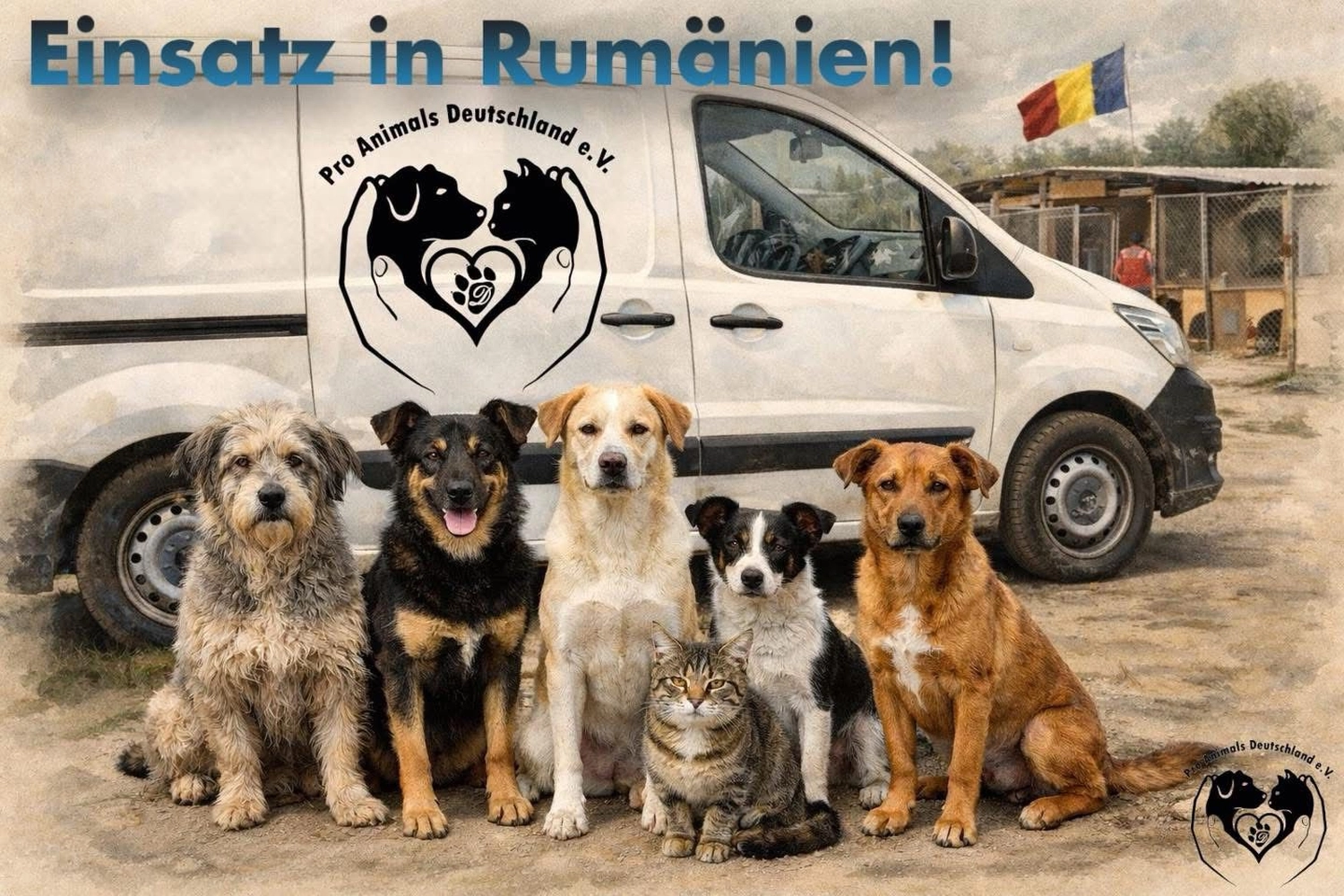 Pro Animals Deutschland e.V. - Flyer